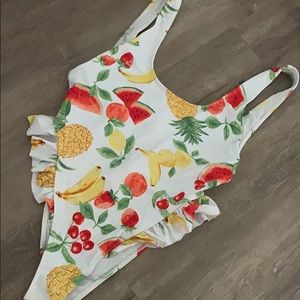 Fruit One piece bathing suit